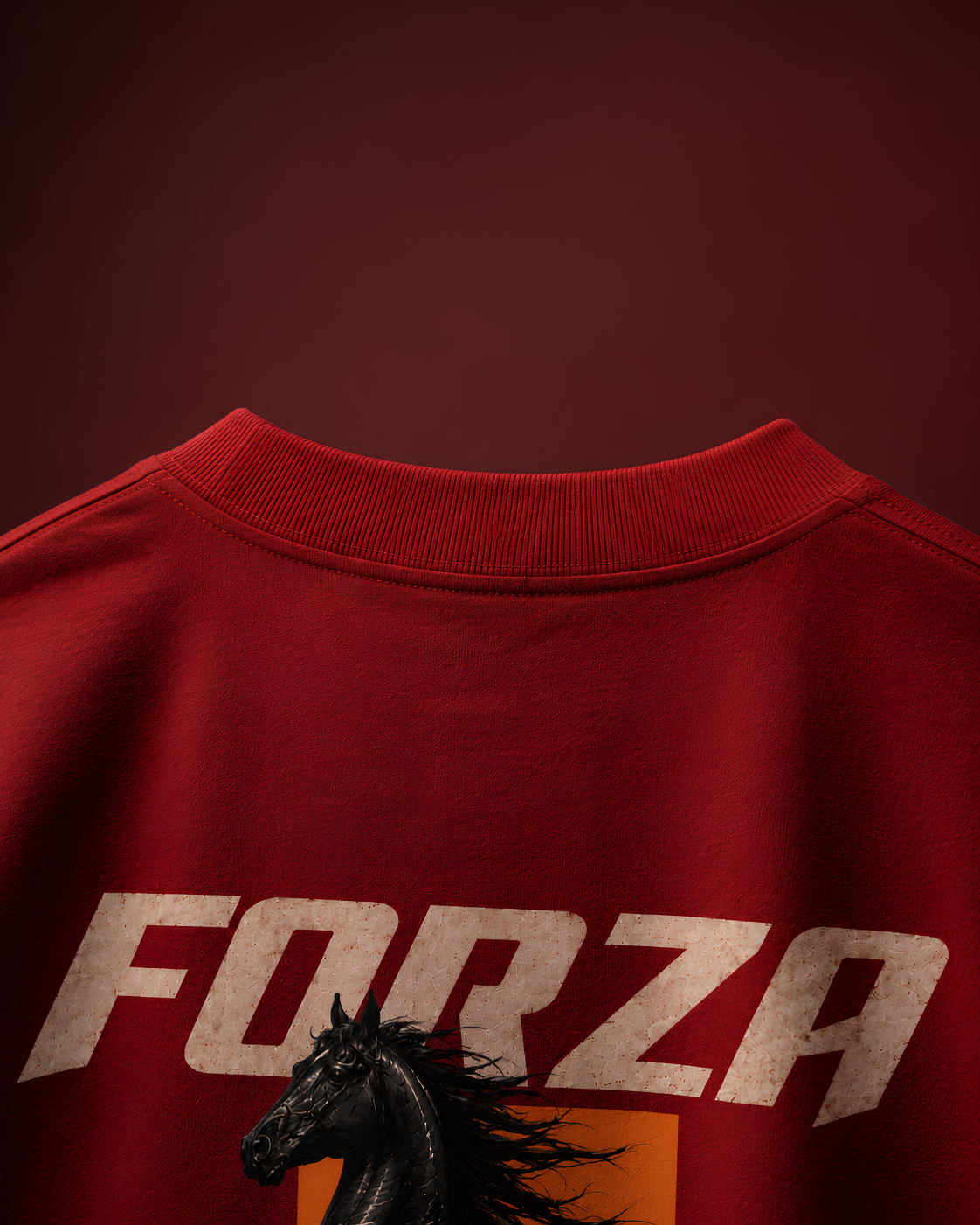 FORZA | Red Oversized Graphic T-Shirt | Chapter 001
